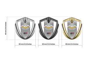 Toyota 3D Emblema Insignia Firme Chic Diseño